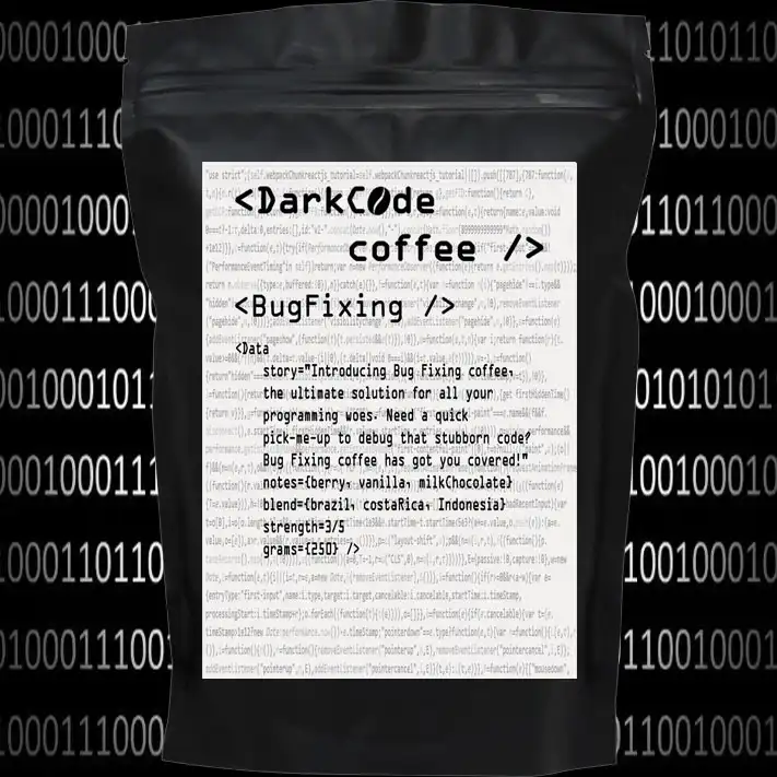 Bug Fixing Coffee