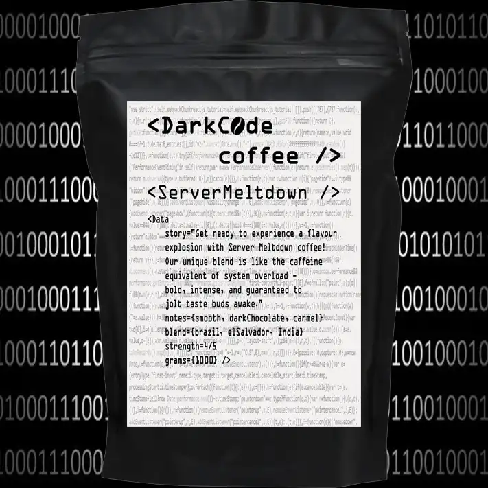 Server Meltdown Coffee